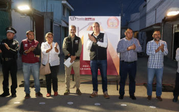 Pepe Chedraui moderniza al 100 por ciento alumbrado en Jardines de San José